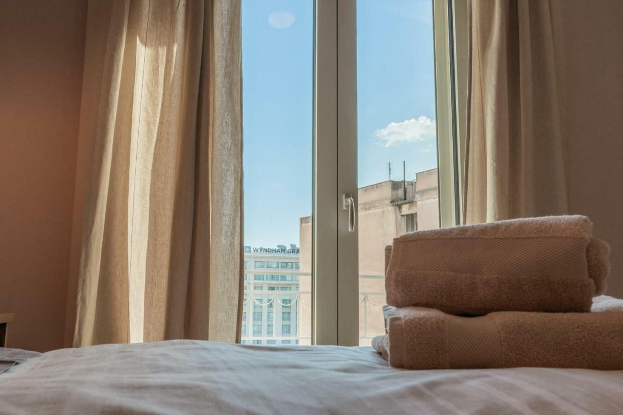100M2 Luxury Apartment In The Heart Of Athens - Living Stone Emerald Buitenkant foto